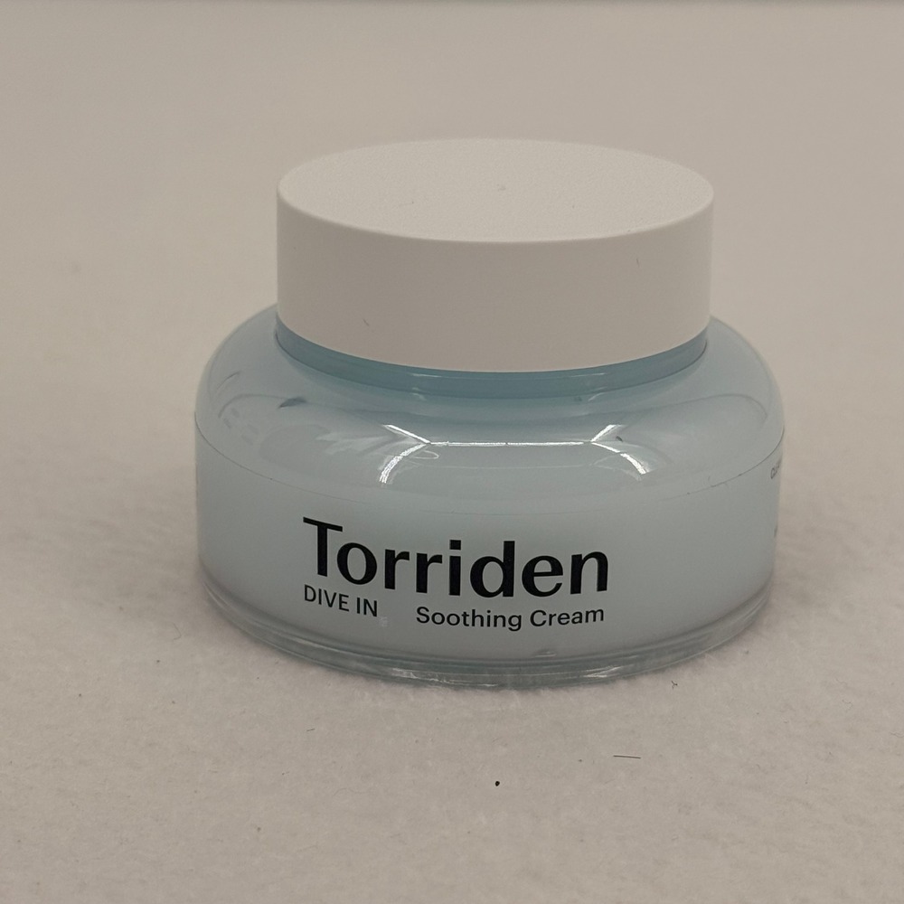 Torriden Dive In Soothing Cream 100ml 3.38 fl.oz. Hyaluronic Acid K-Beauty Vegan